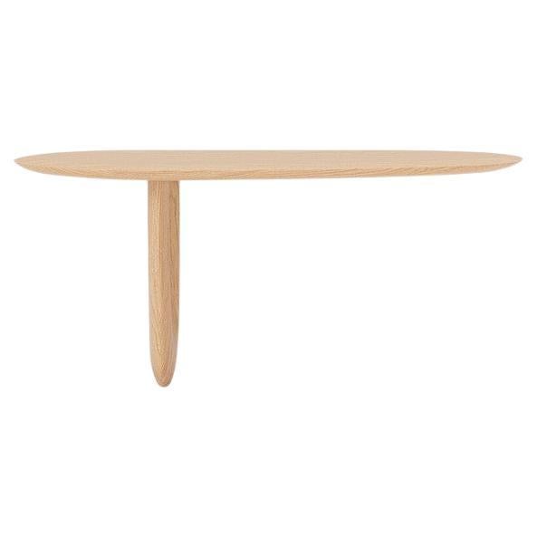 Table console contemporaine 'Savignyplatz' par Man of Parts, Oak Nude, 160cm