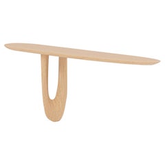Contemporary 'Savignyplatz' Console Table by Man of Parts, Nude Oak, 220 cm