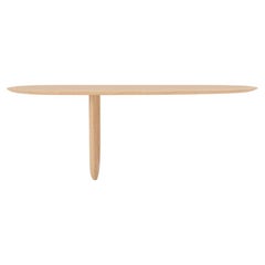 Contemporary 'Savignyplatz' Console Table by Man of Parts, Nude Oak, 220 cm