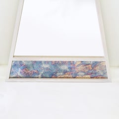 Contemporary "Scale Hydrangea Mirror" by Alex Drew & No One, 2018