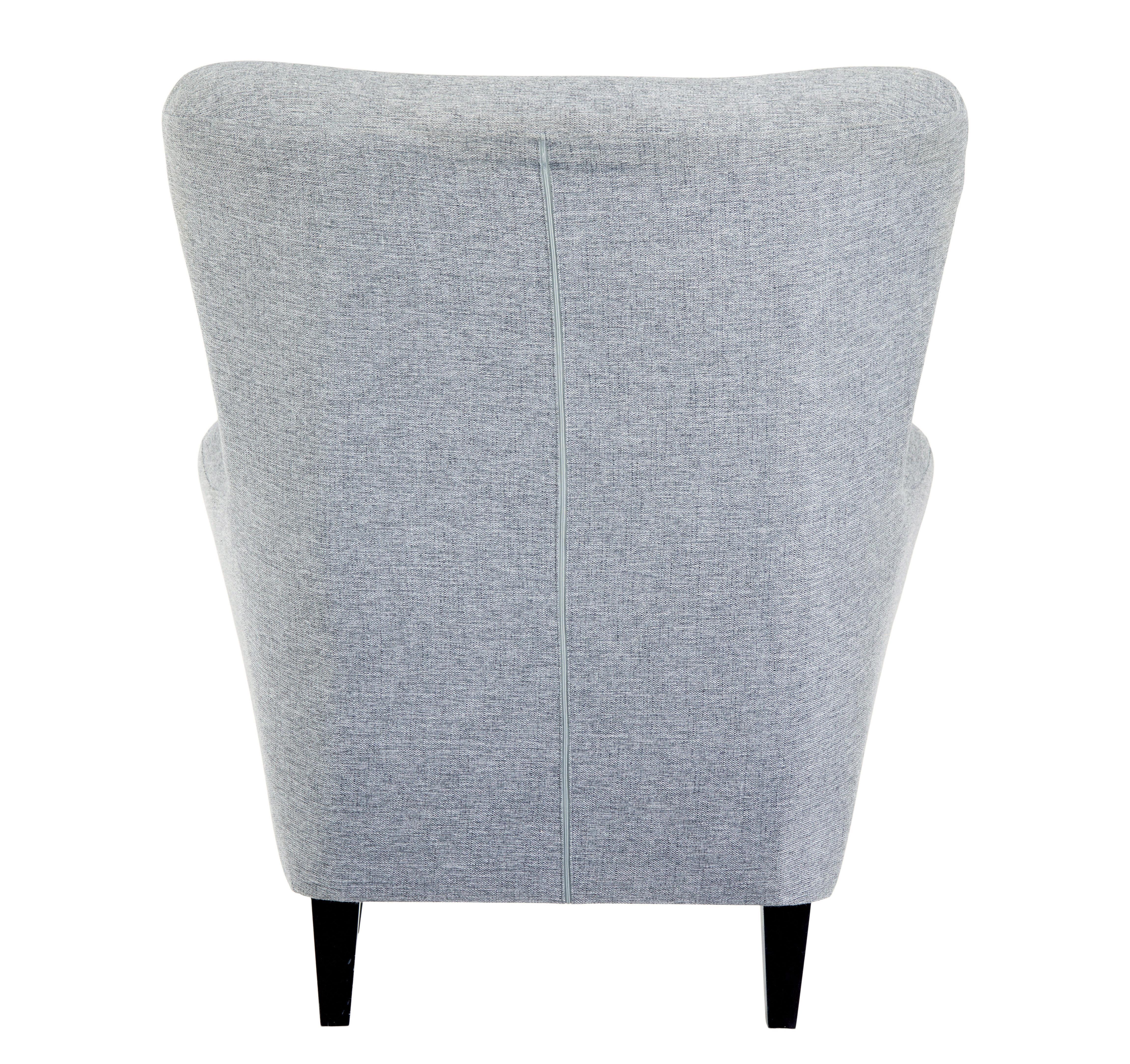 Sillón de gracia escandinavo contemporáneo con taburete Hecho a mano en venta