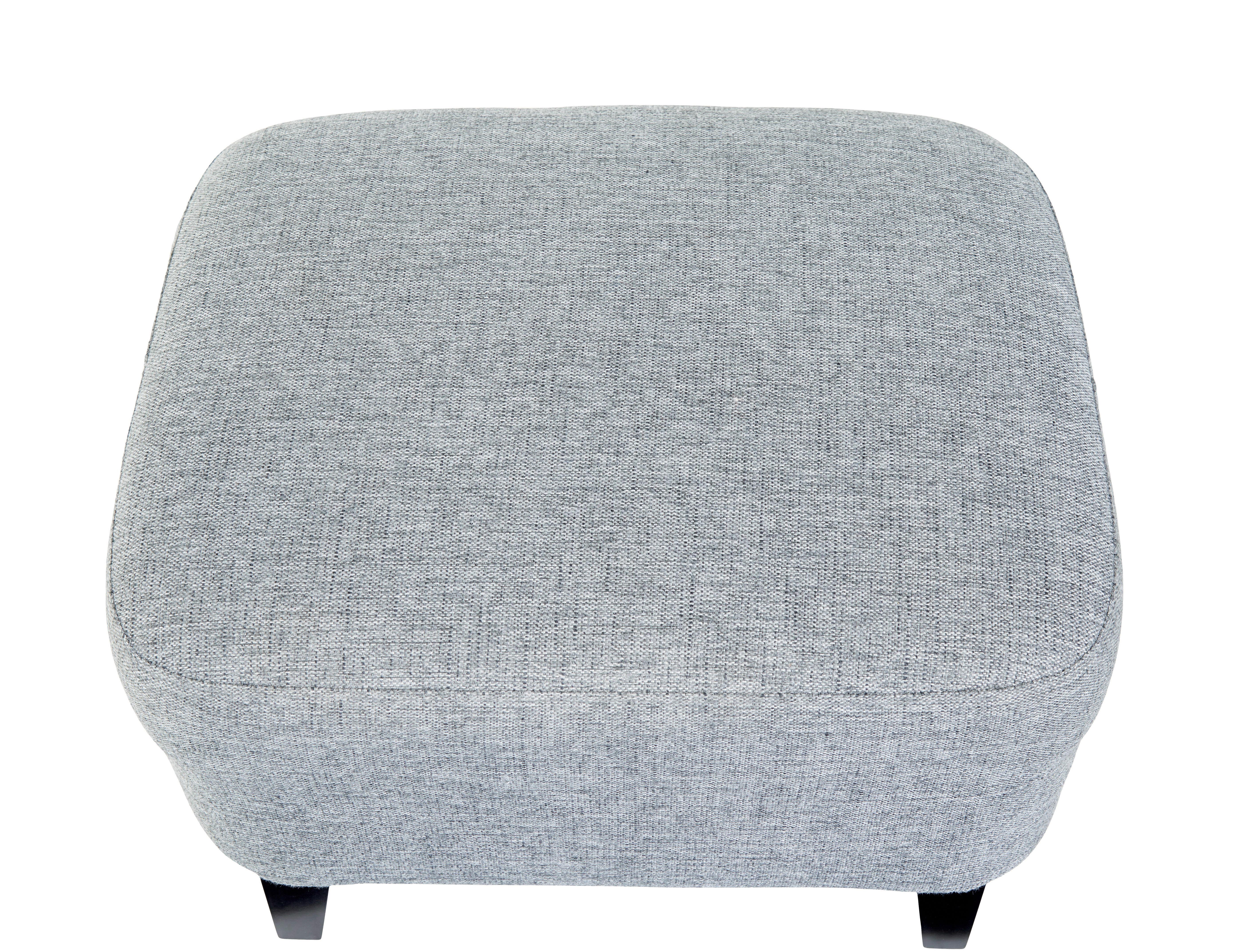 Sillón de gracia escandinavo contemporáneo con taburete Tela en venta