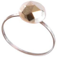 Contemporary Scandinavian Heidi Sand 14 Karat Gold Ring