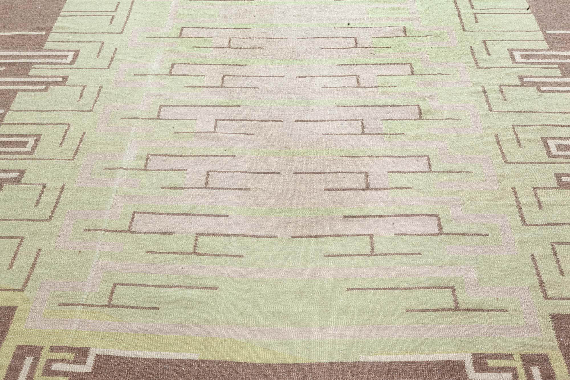 Alfombra contemporánea de estilo escandinavo hecha a mano por Doris Leslie Blau Moderno en venta