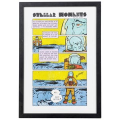 Contemporary Scatalogical Astronaut Comic