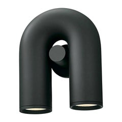 Contemporary Sconce / Wall Light 'Cirkus' by AGO 'Charcoal'