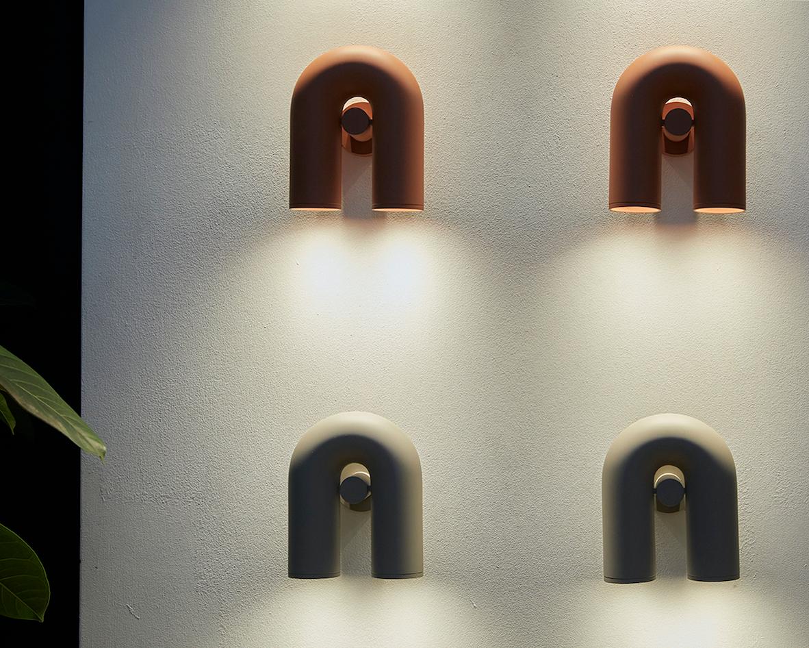 Applique/Lampe murale contemporaine 'Cirkus' par AGO 'Terracotta' Neuf - En vente à Paris, IDF