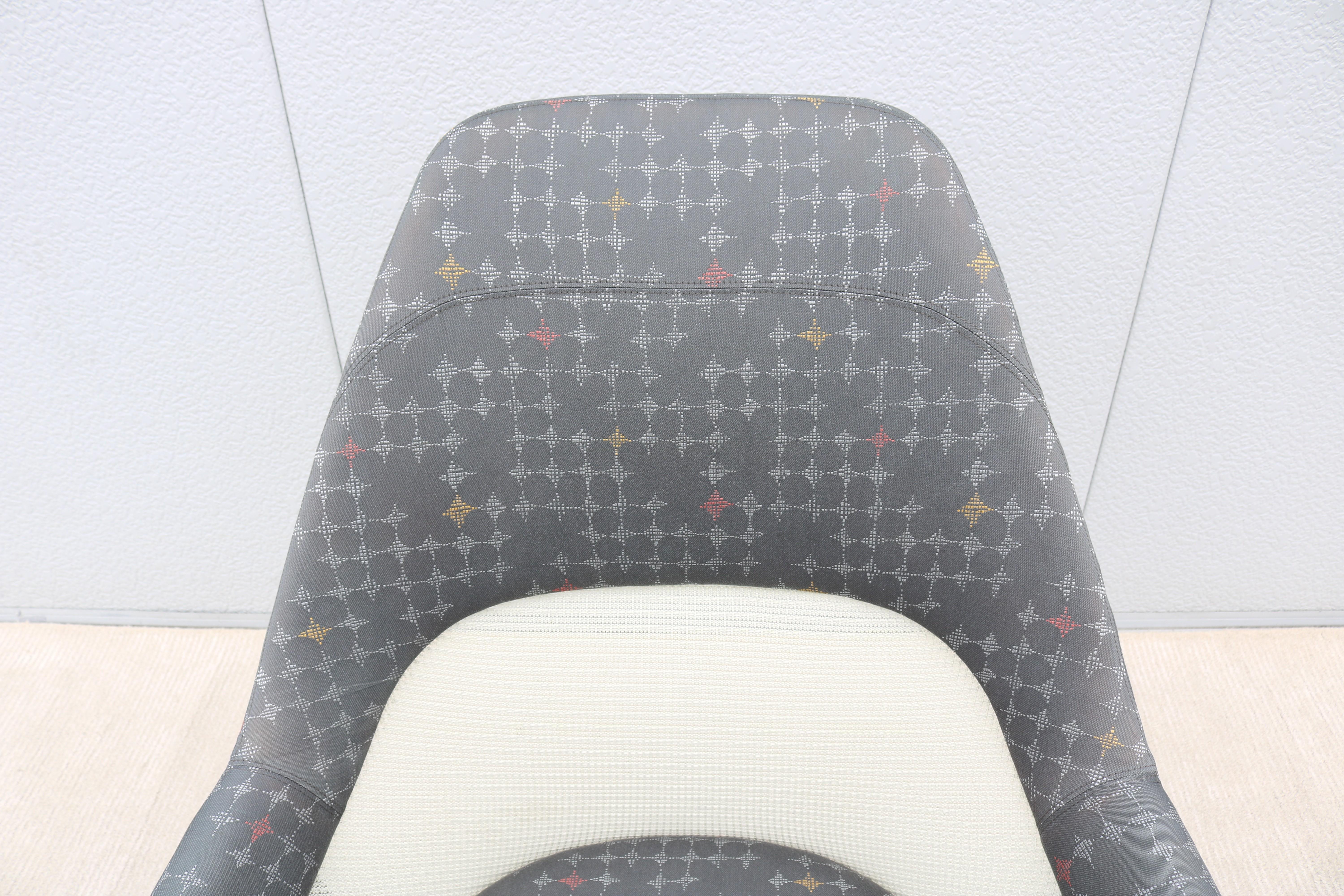 Contemporary Scott Wilson für Coalesse SW_1 Grauer Hochlehner-Lounge-Drehstuhl im Angebot 7