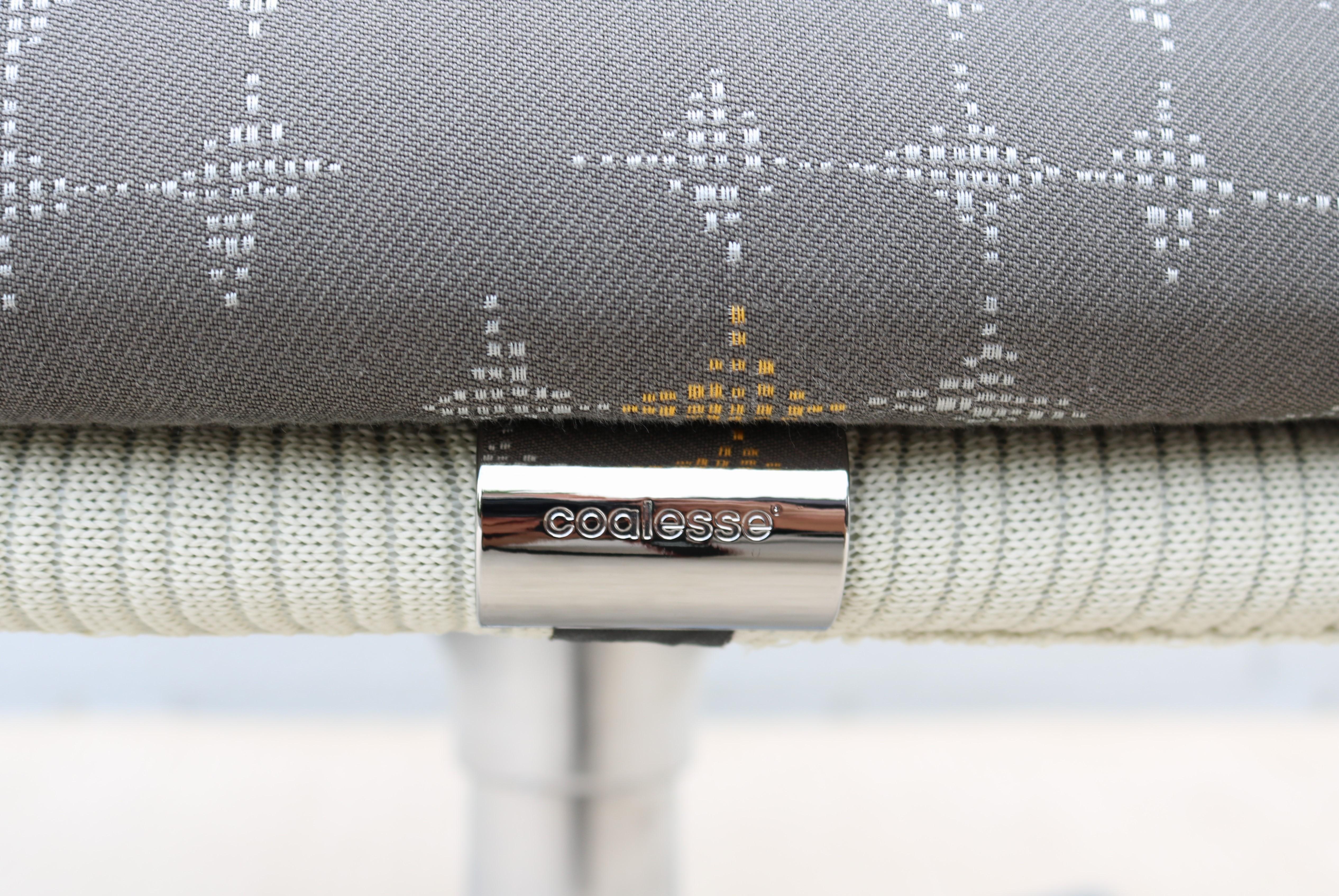 Contemporary Scott Wilson für Coalesse SW_1 Grauer Hochlehner-Lounge-Drehstuhl im Angebot 11