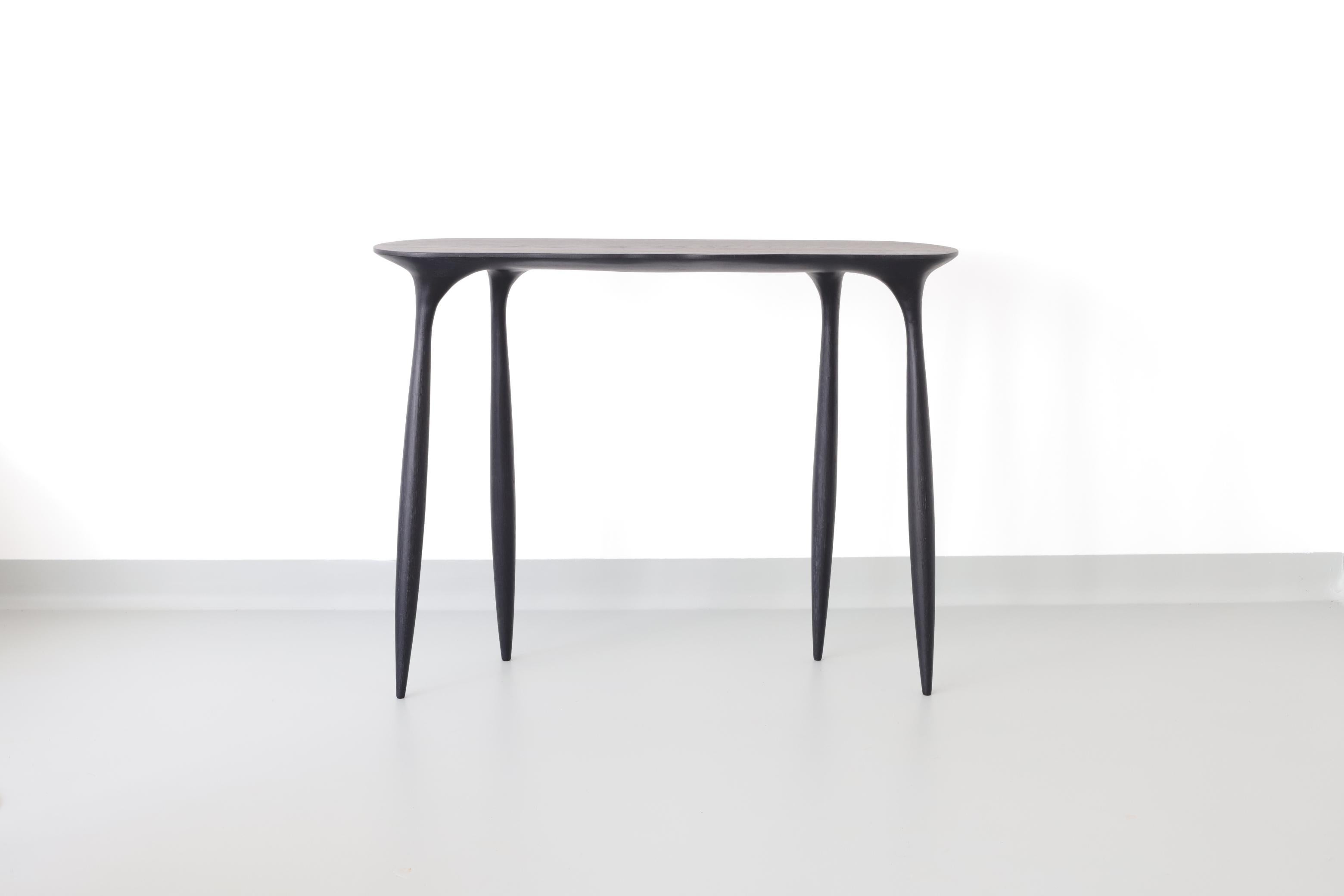 Console contemporaine en bois sculpté BTRFL Black Console Neuf - En vente à 1204, CH