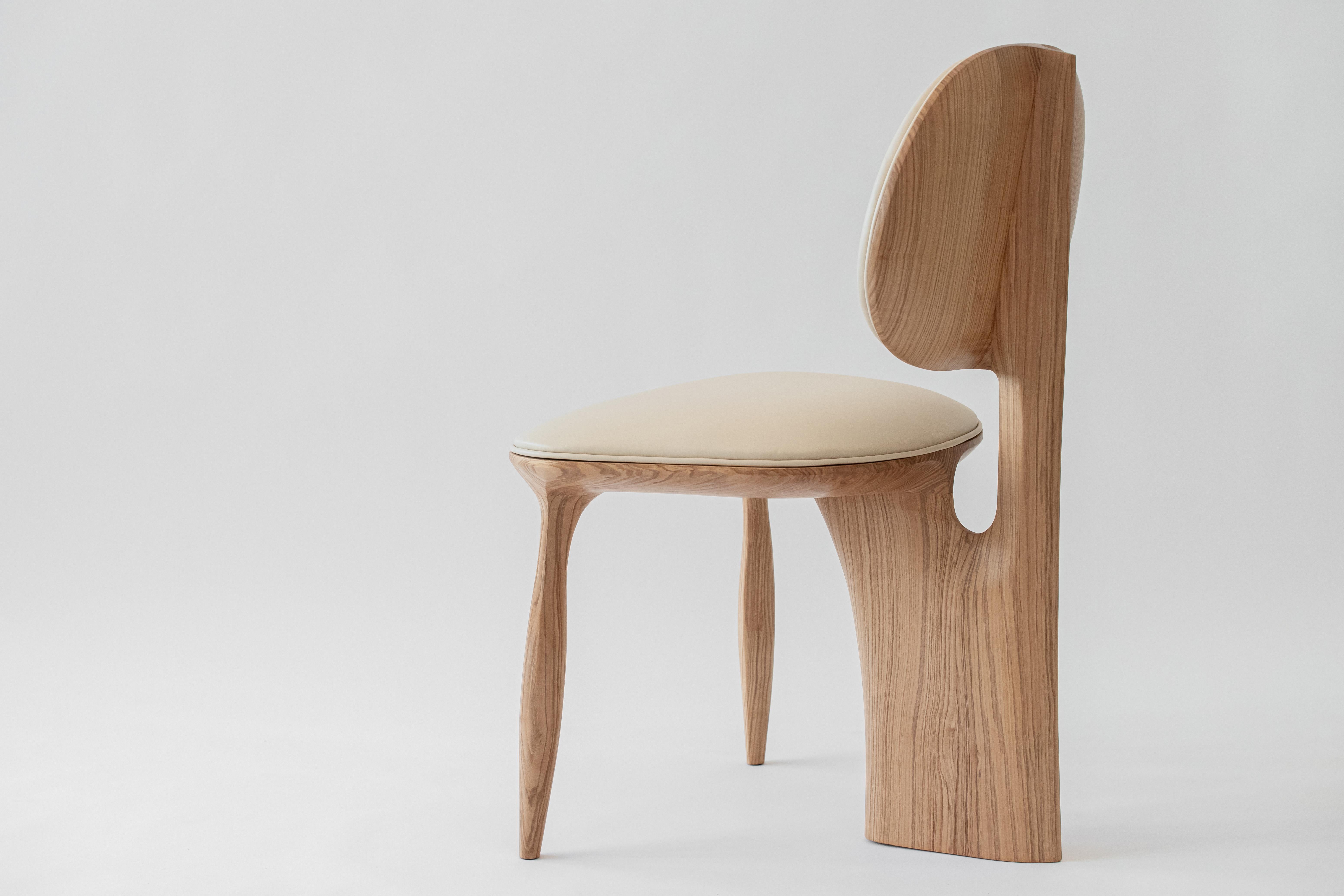 Sedia Mobula contemporanea in legno scolpito In condizioni Nuovo in vendita a 1204, CH