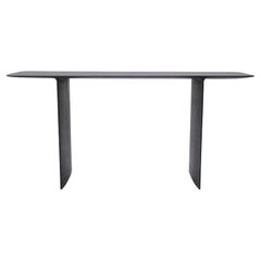 Contemporary sculpted wood Shave coffee Console