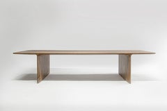 Contemporary sculpted wood Shave coffee table by Cedric Breisacher