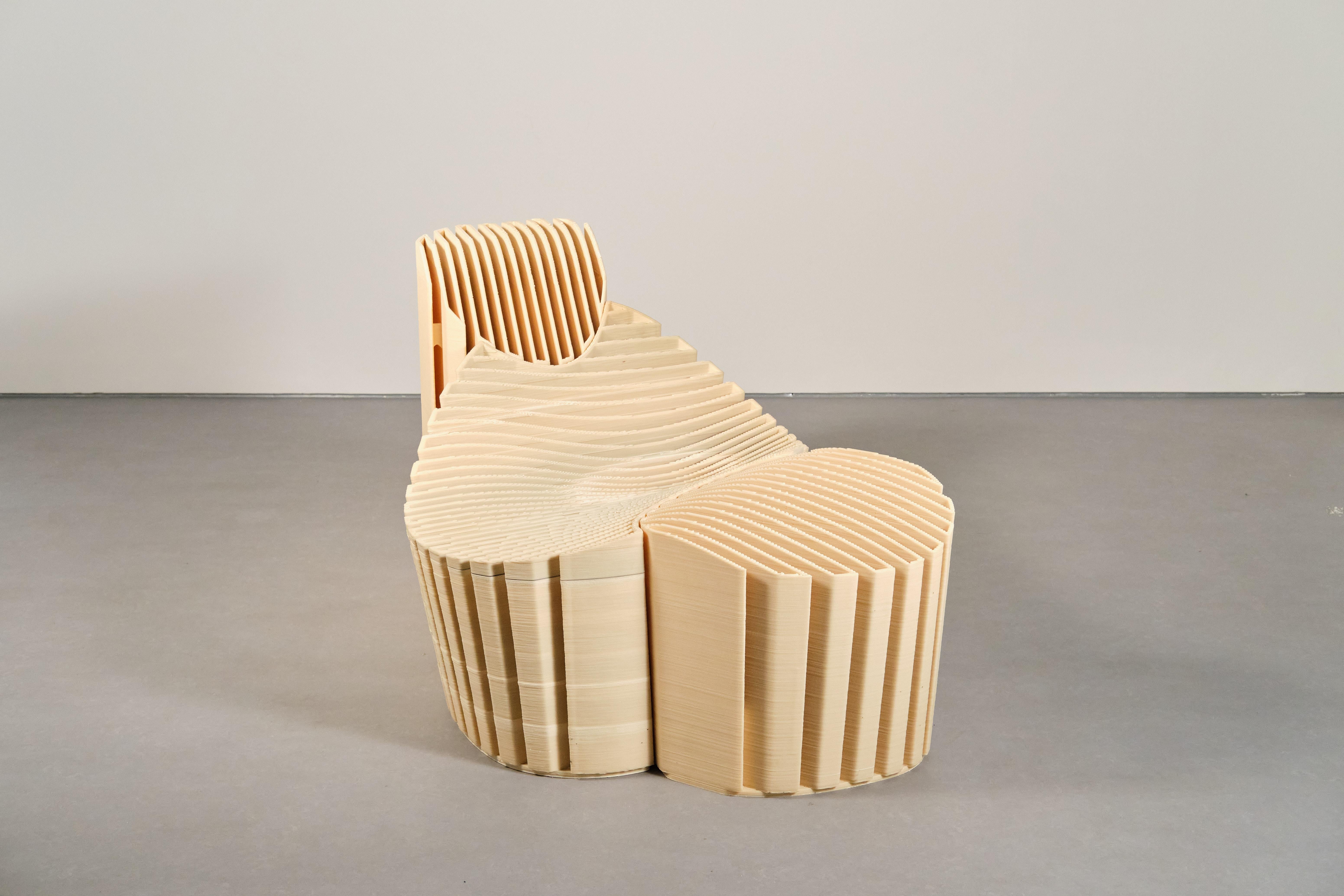 Espagnol Chaise Longue Contemporary Sculptural by Lagranja Studio en vente