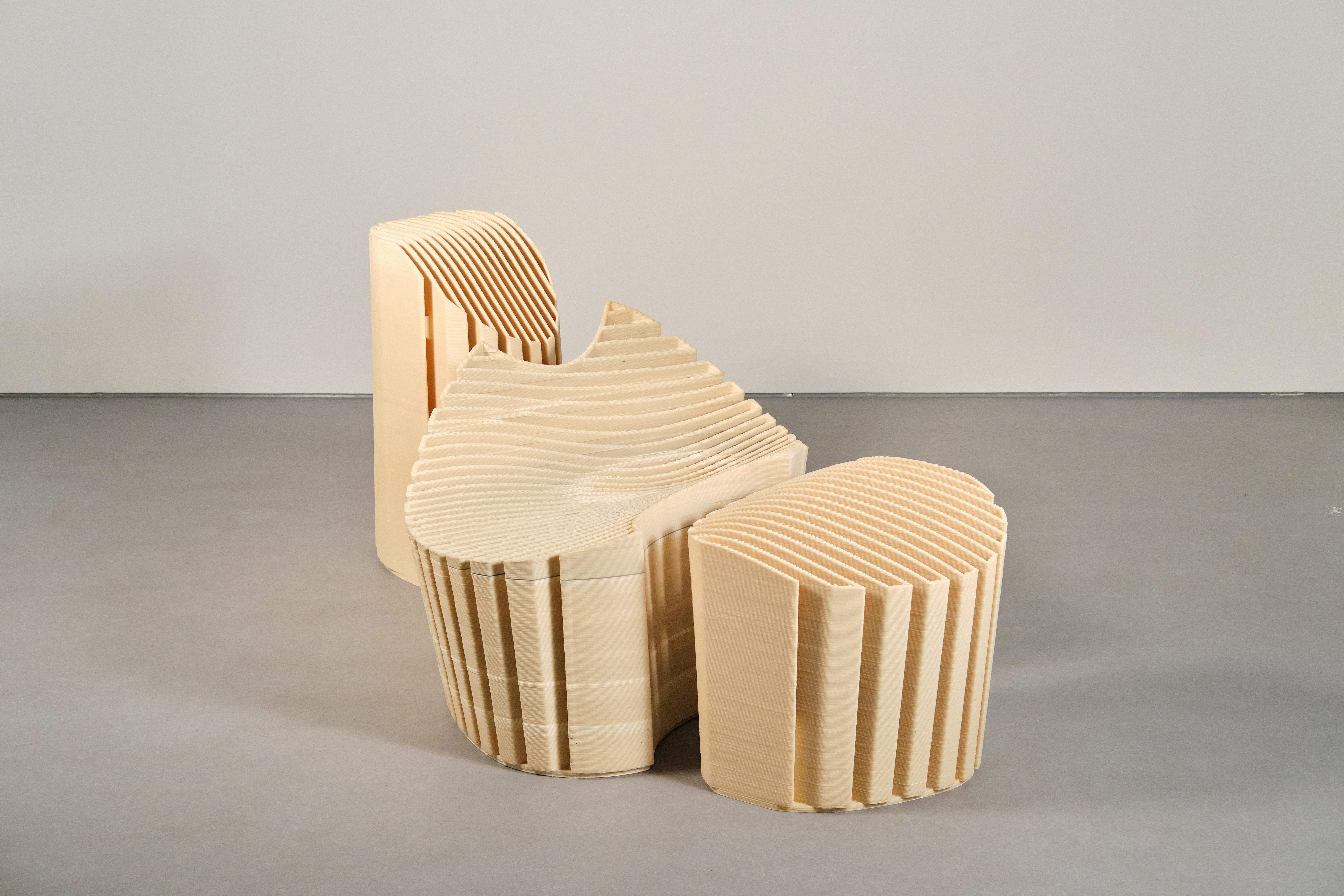 XXIe siècle et contemporain Chaise Longue Contemporary Sculptural by Lagranja Studio en vente