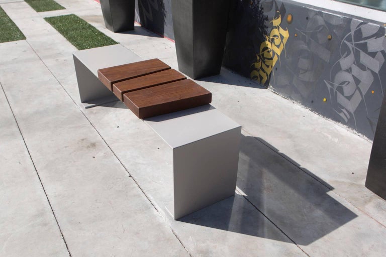 Contemporary Sculptural Bench Seat For Sale at 1stdibs