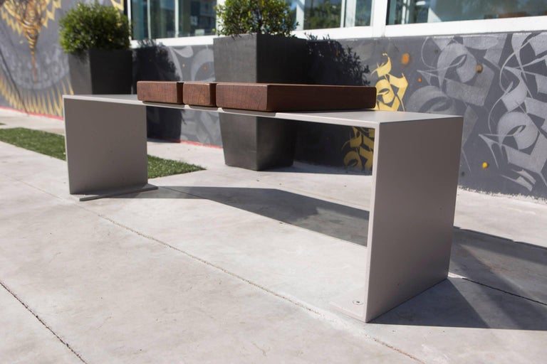 Contemporary Sculptural Bench Seat For Sale at 1stdibs