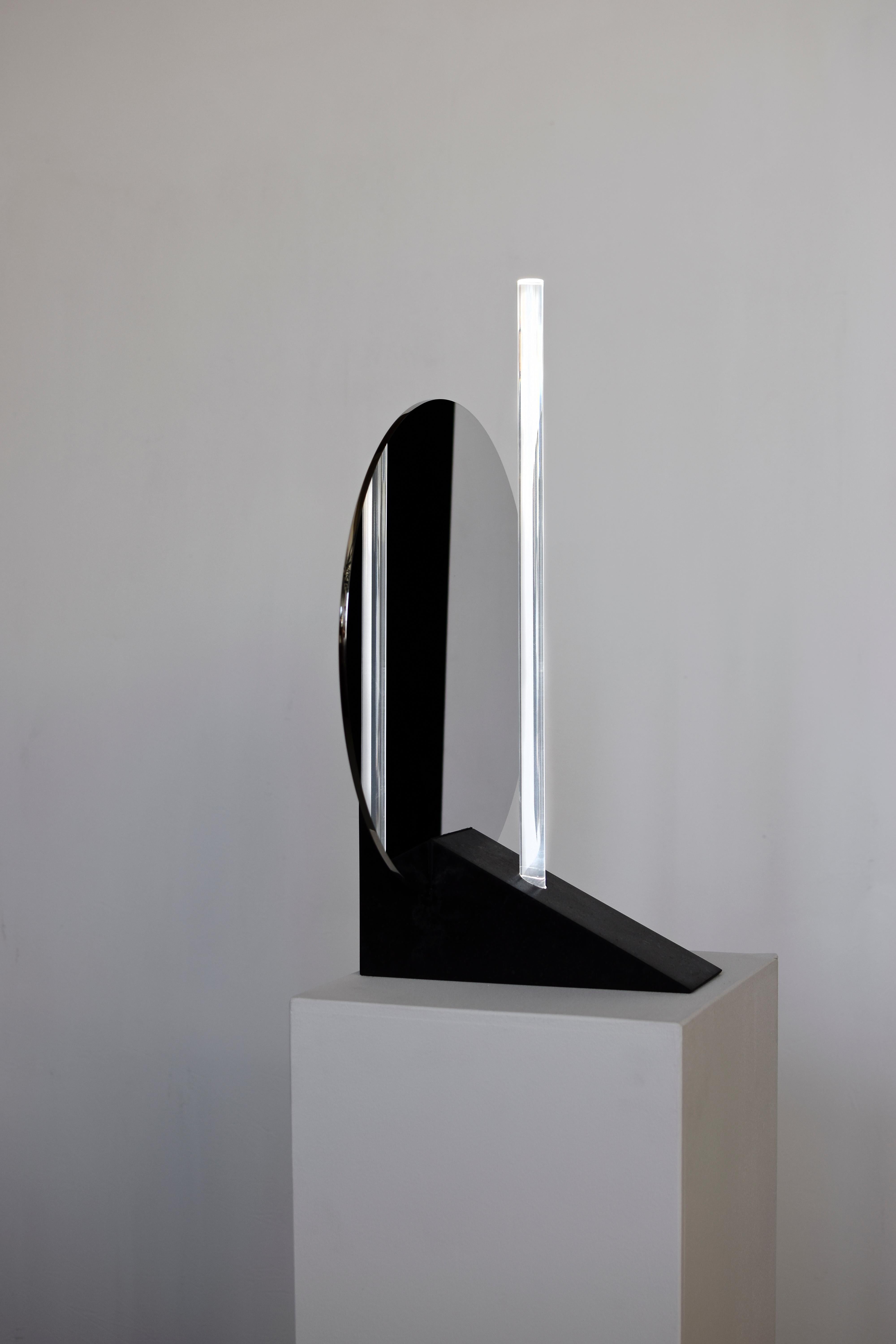 Dutch Contemporary Sculptural Lamp and Mirror 'Elusive 02'