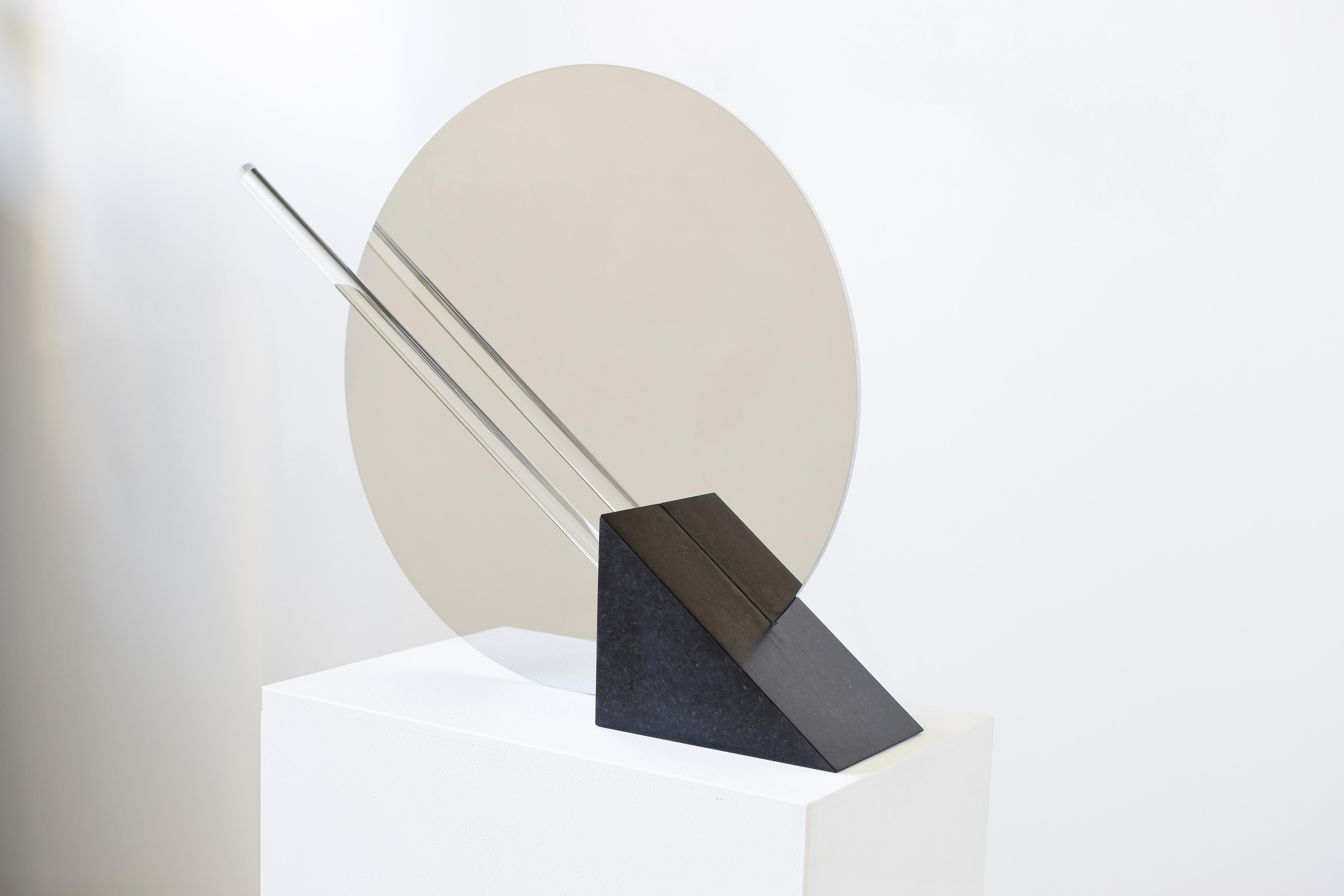 Contemporary Sculptural Lamp and Mirror 'Elusive 03' In New Condition For Sale In Paris, FR