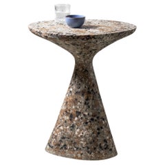 Contemporary Sculptural Mottled Side Table, Interior Accent by Donatas Žukauskas