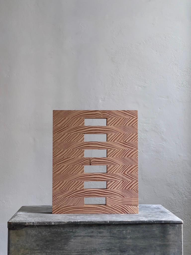 Offcut Collection
Lærke Ryom 2021 (signed) 
(Please see more object from this collection in other listings) 
Danish furniture designer Lærke Ryom explores the aesthetics of end grain and is made with the intention of emphasizing the potential and