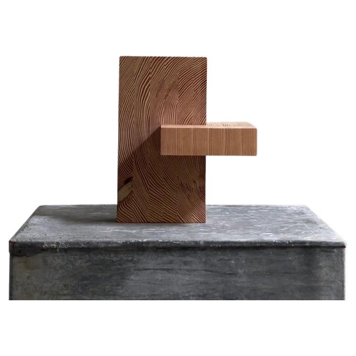 Contemporary Sculptural Object Made Entirely from Industrial Pine Wood Offcuts For Sale