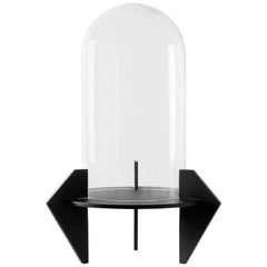 Contemporary Sculptural Steel Small Glass Dome by Manuel Muñoz G.G
