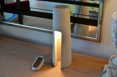 Contemporary Sculptural Sustainable Concrete Lamp by James Haywood