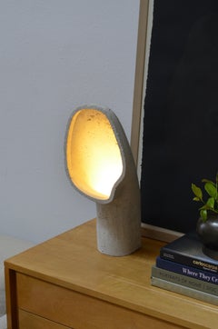 Contemporary Sculptural Sustainable Concrete Lamp by James Haywood
