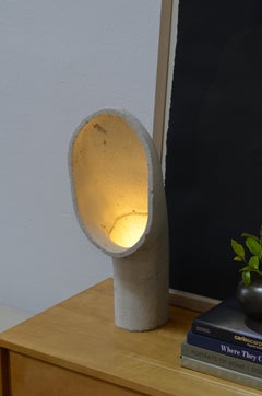 Contemporary Sculptural Sustainable Concrete Lamp by James Haywood