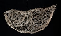 Contemporary sculpture by french artist to hang and form a mobile