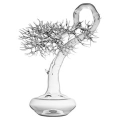 Sculpture contemporaine Verre soufflé Bonsaï 2023 #05 Simone Crestani