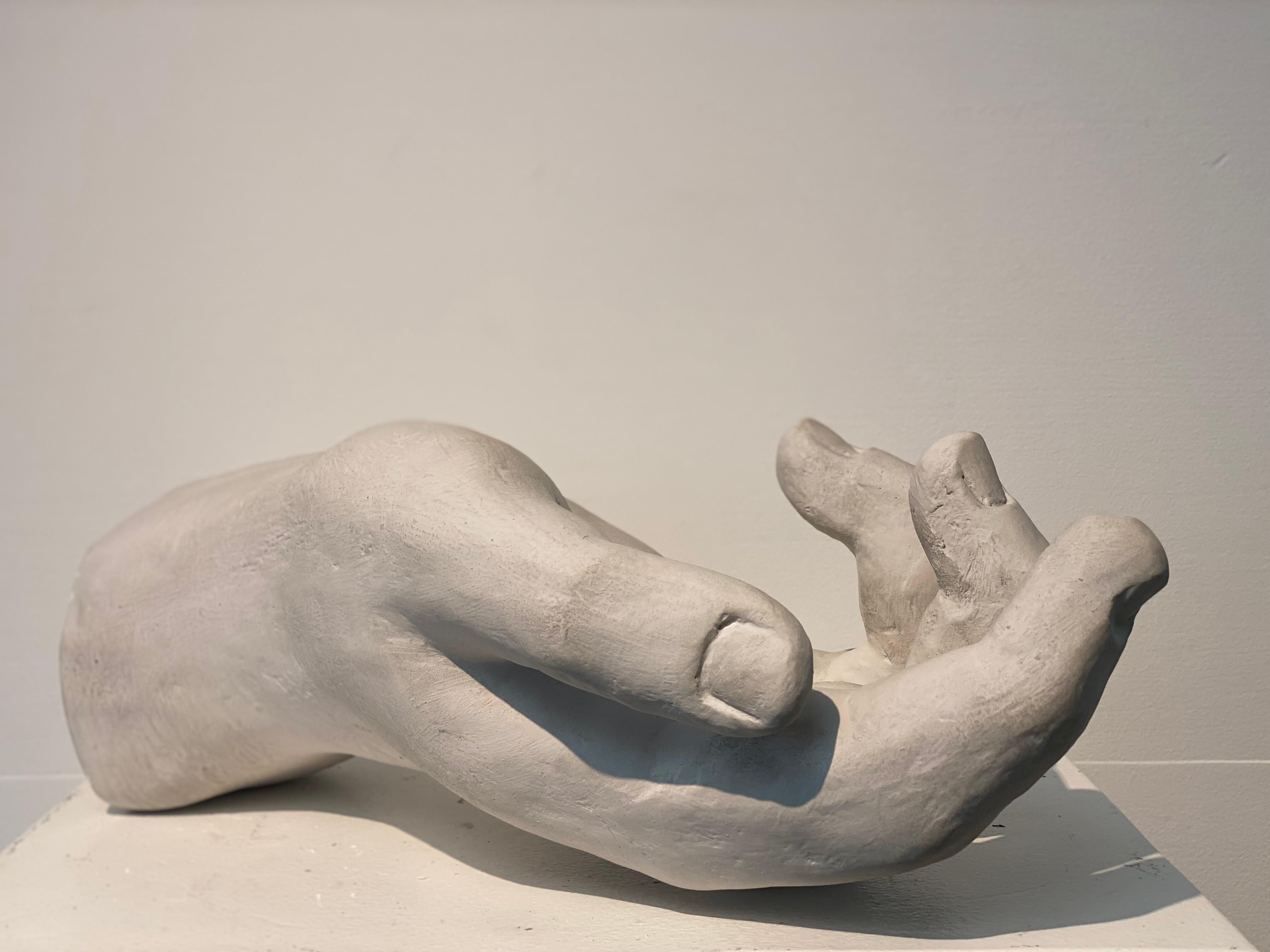 Contemporary Sculpture of a Hand For Sale 5