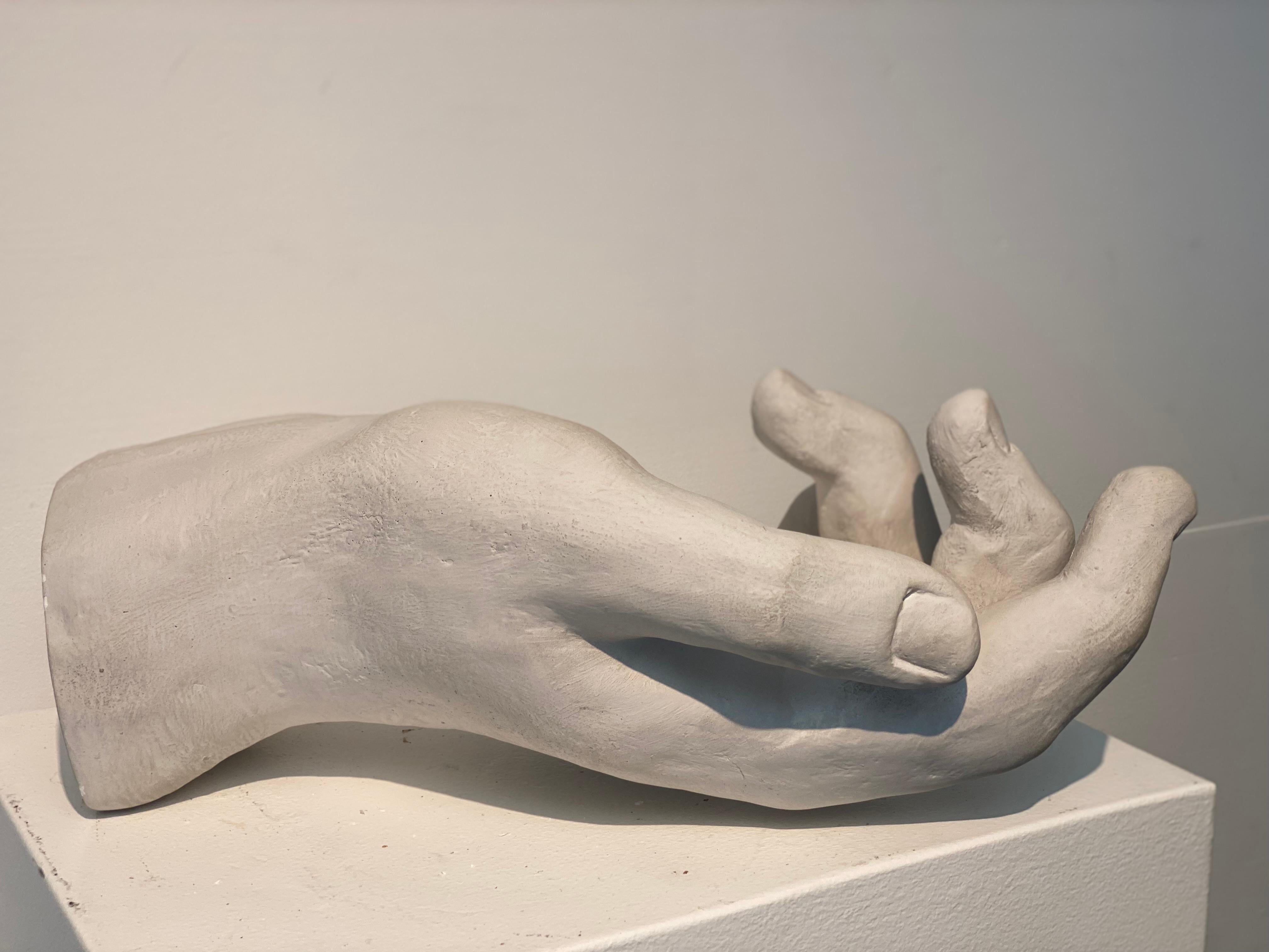 Contemporary Sculpture of a Hand For Sale 6