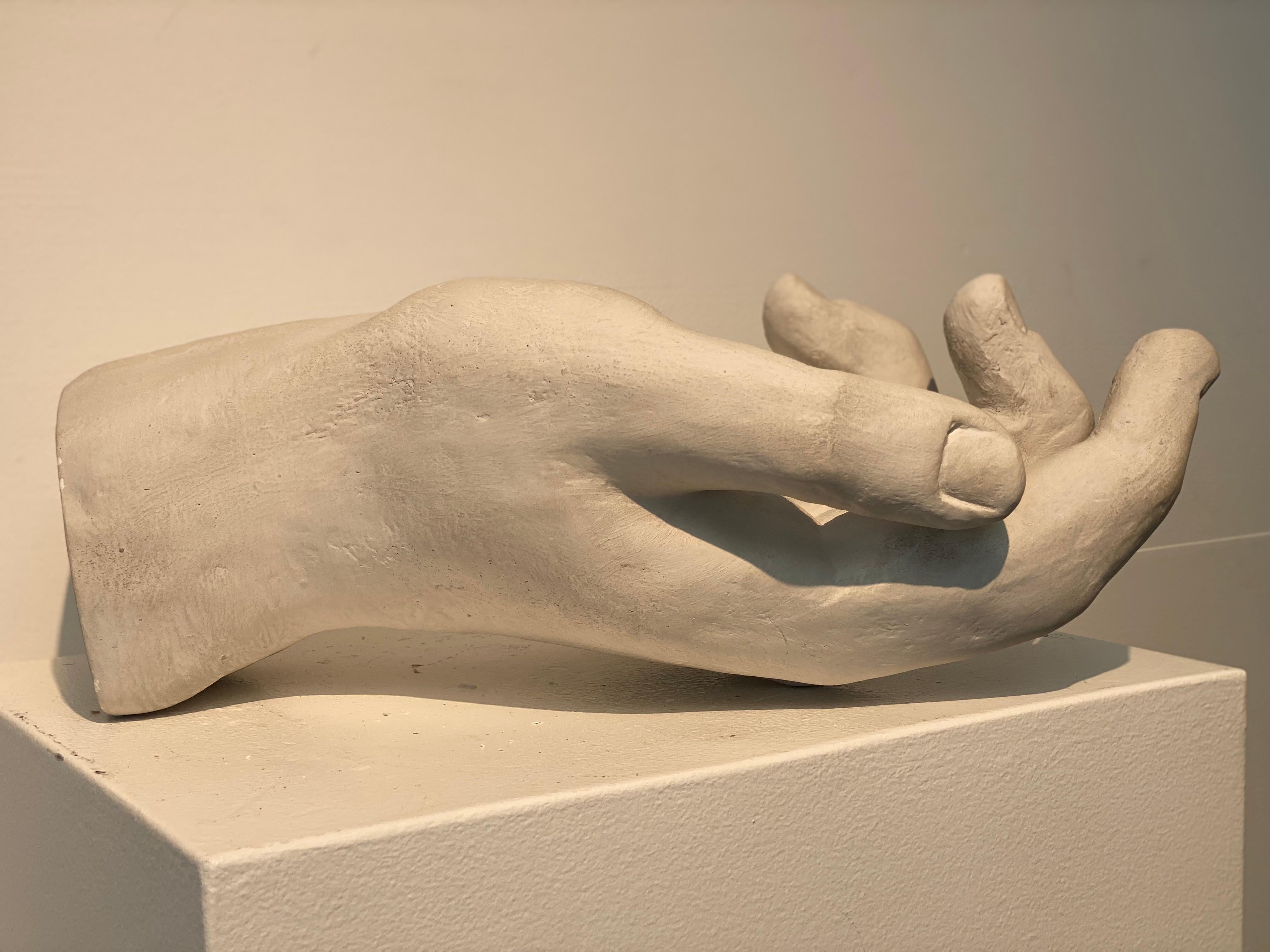 Contemporary Sculpture of a Hand For Sale 7