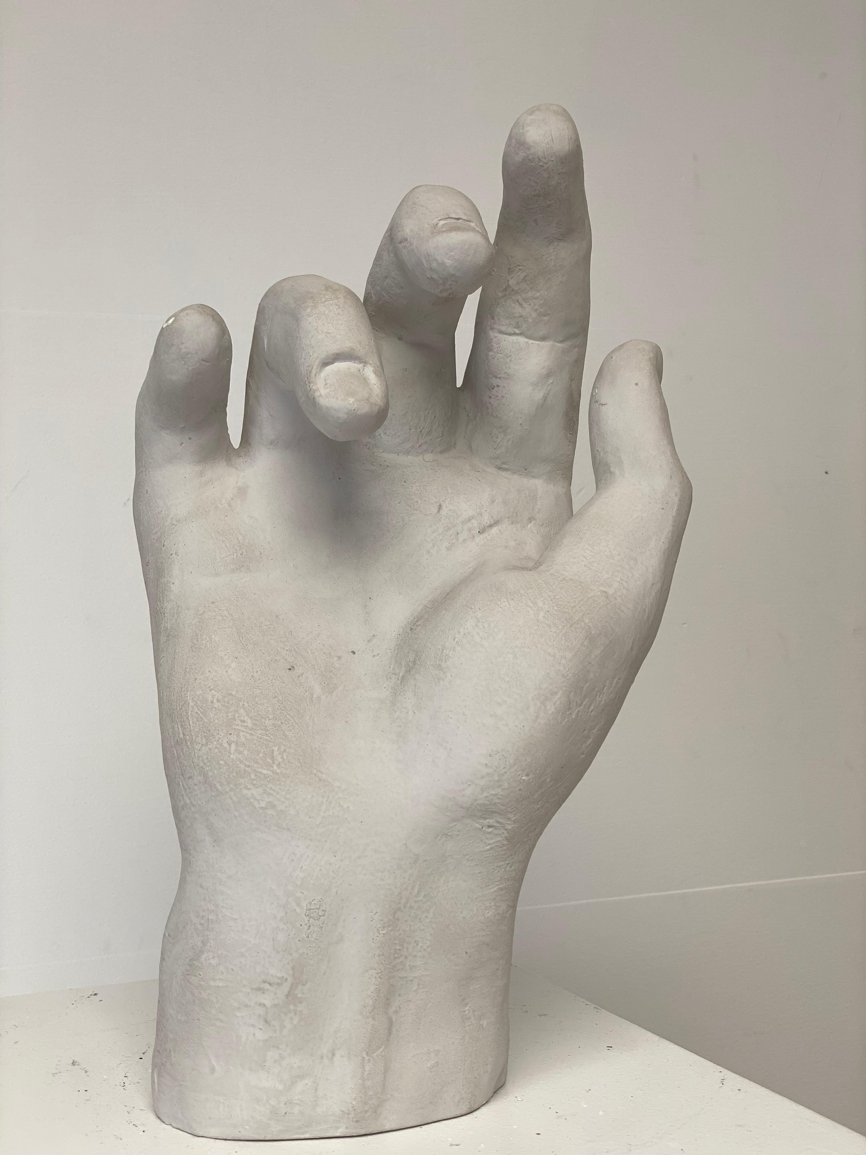 Contemporary Sculpture of a Hand For Sale 8