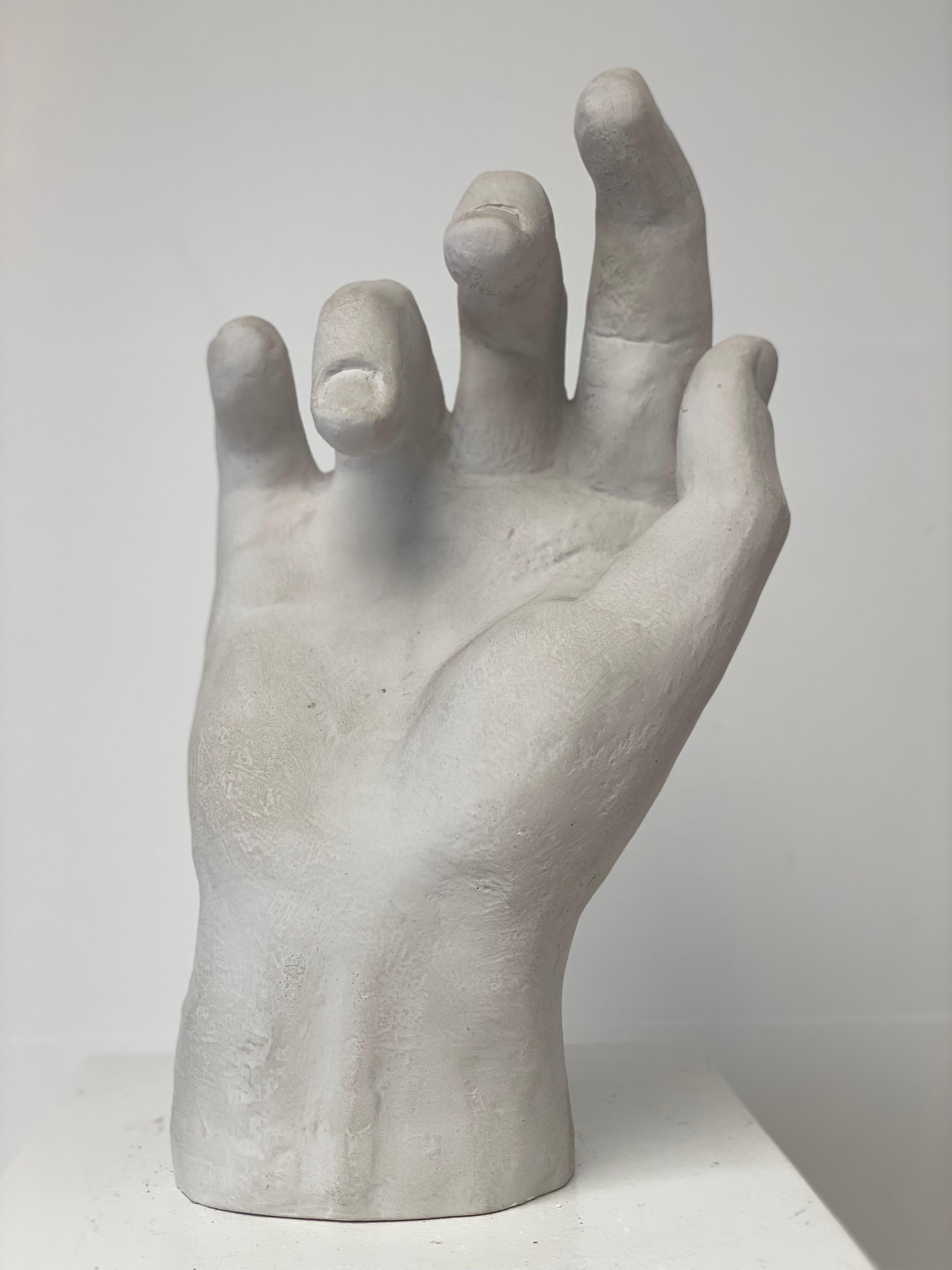 Contemporary Sculpture of a Hand For Sale 9