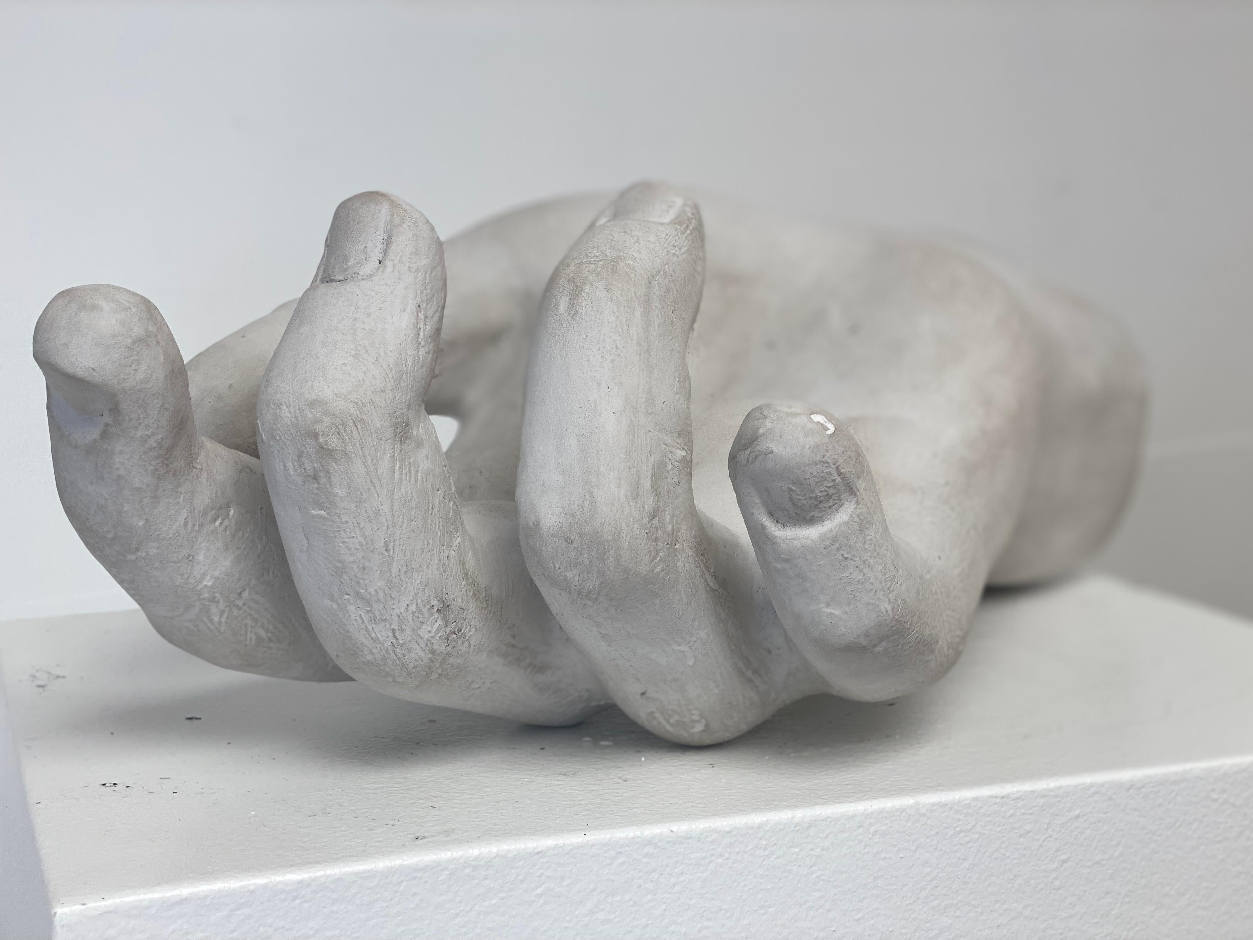 Contemporary Sculpture of a Hand For Sale 11