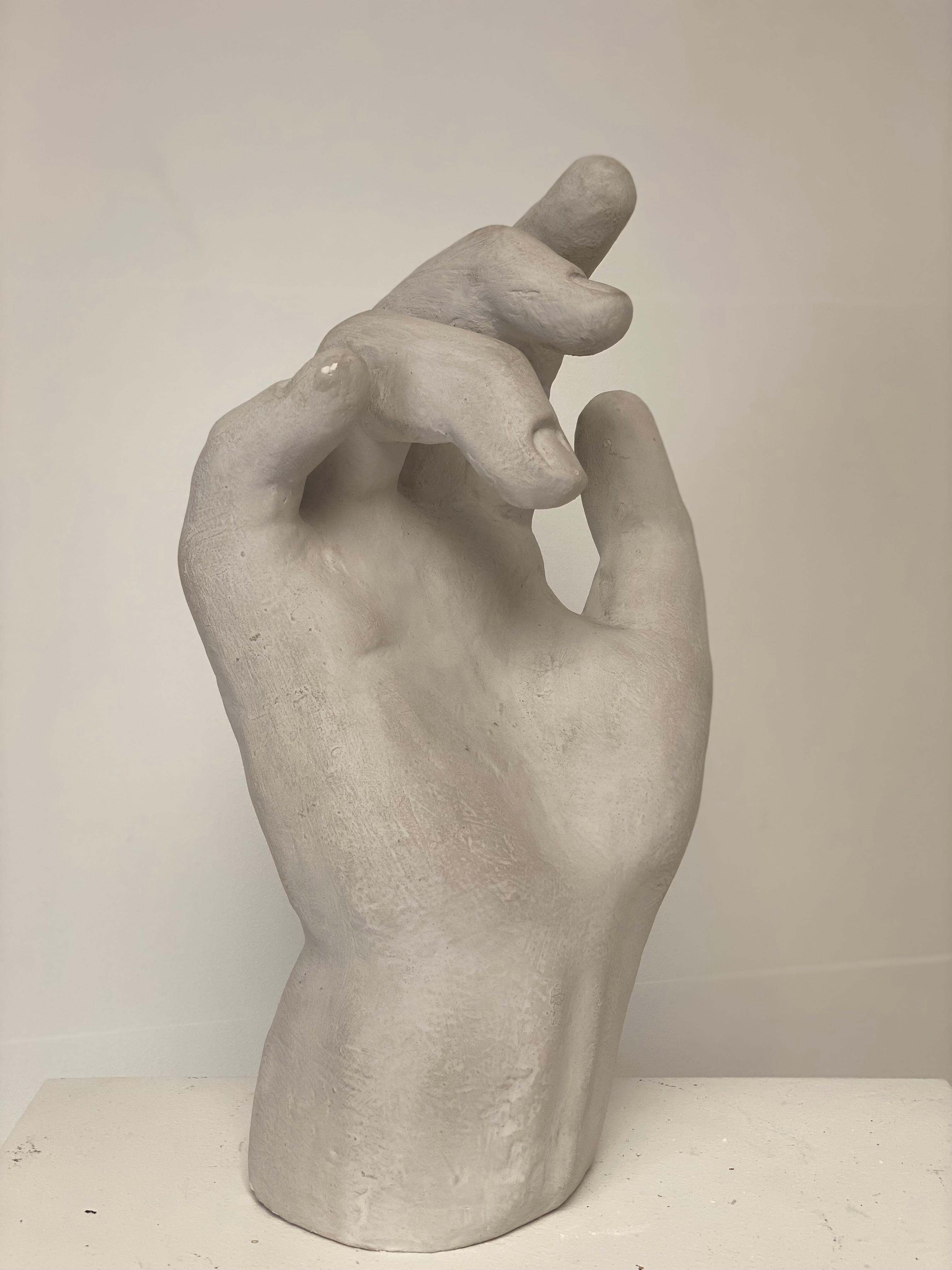 Contemporary Sculpture of a Hand For Sale 14