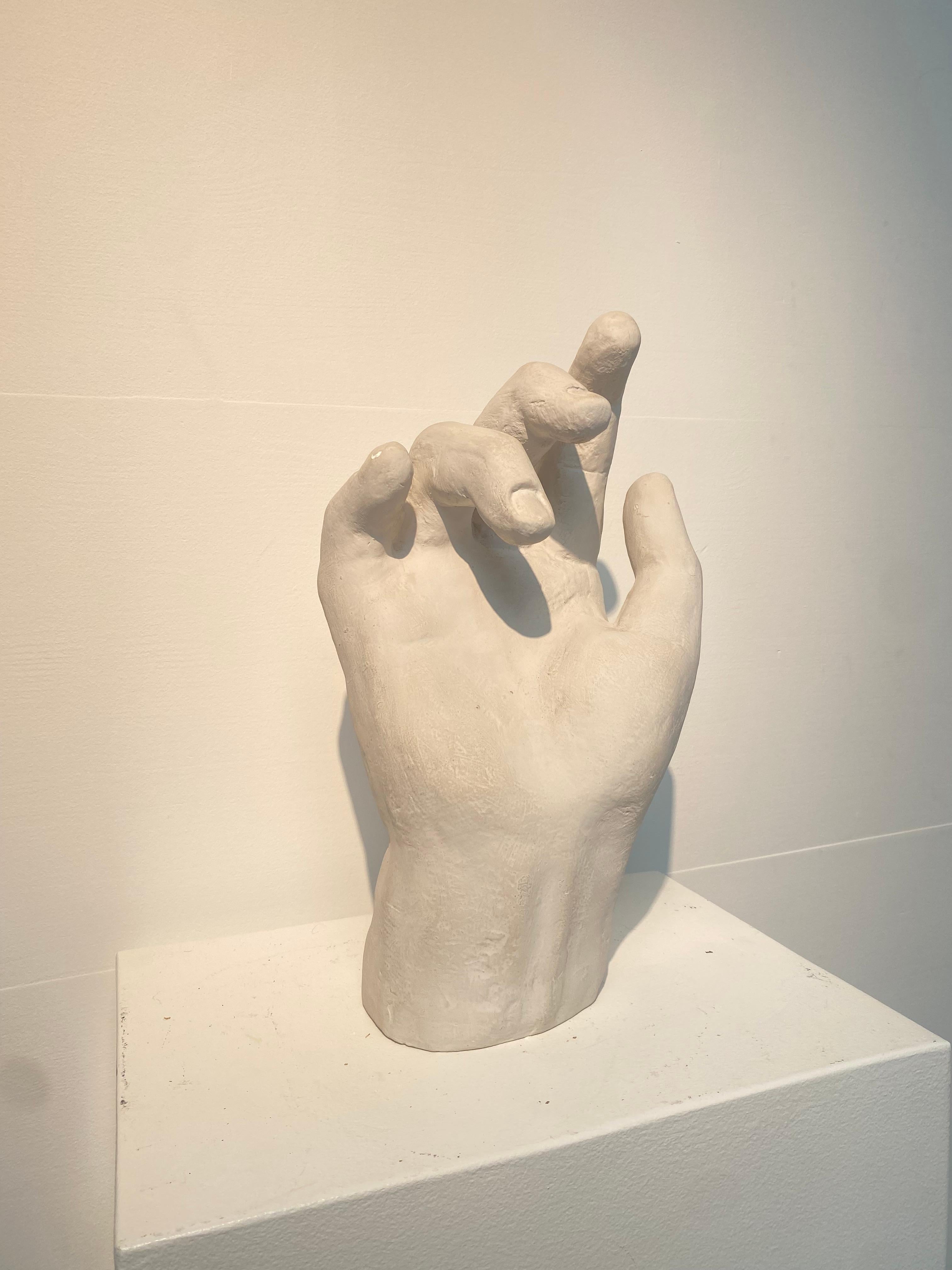 Italian Contemporary Sculpture of a Hand For Sale