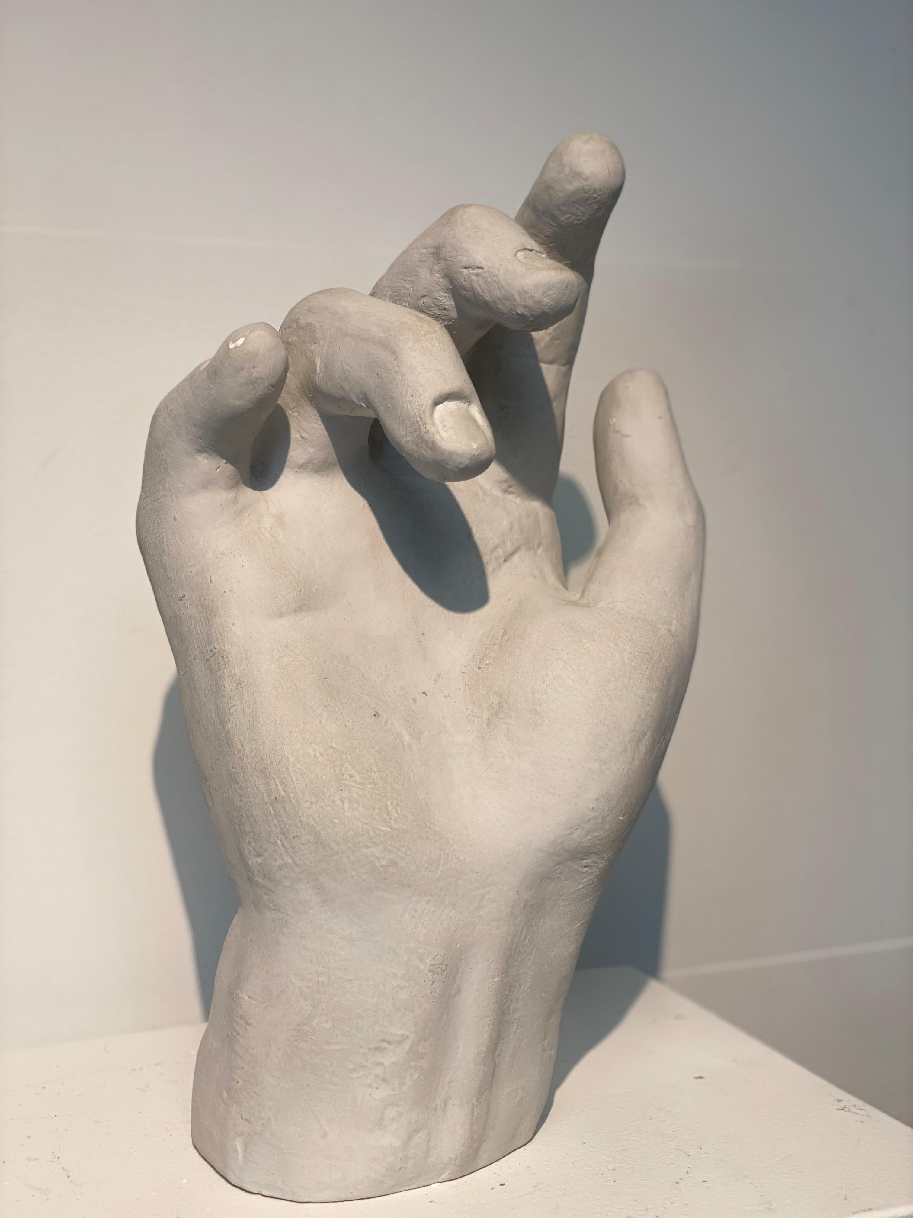 Contemporary Sculpture of a Hand For Sale 1