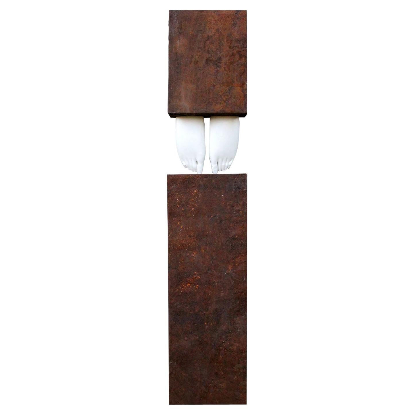 Contemporary Sculpture, TOTEM "Down to Earth", 2015 For Sale