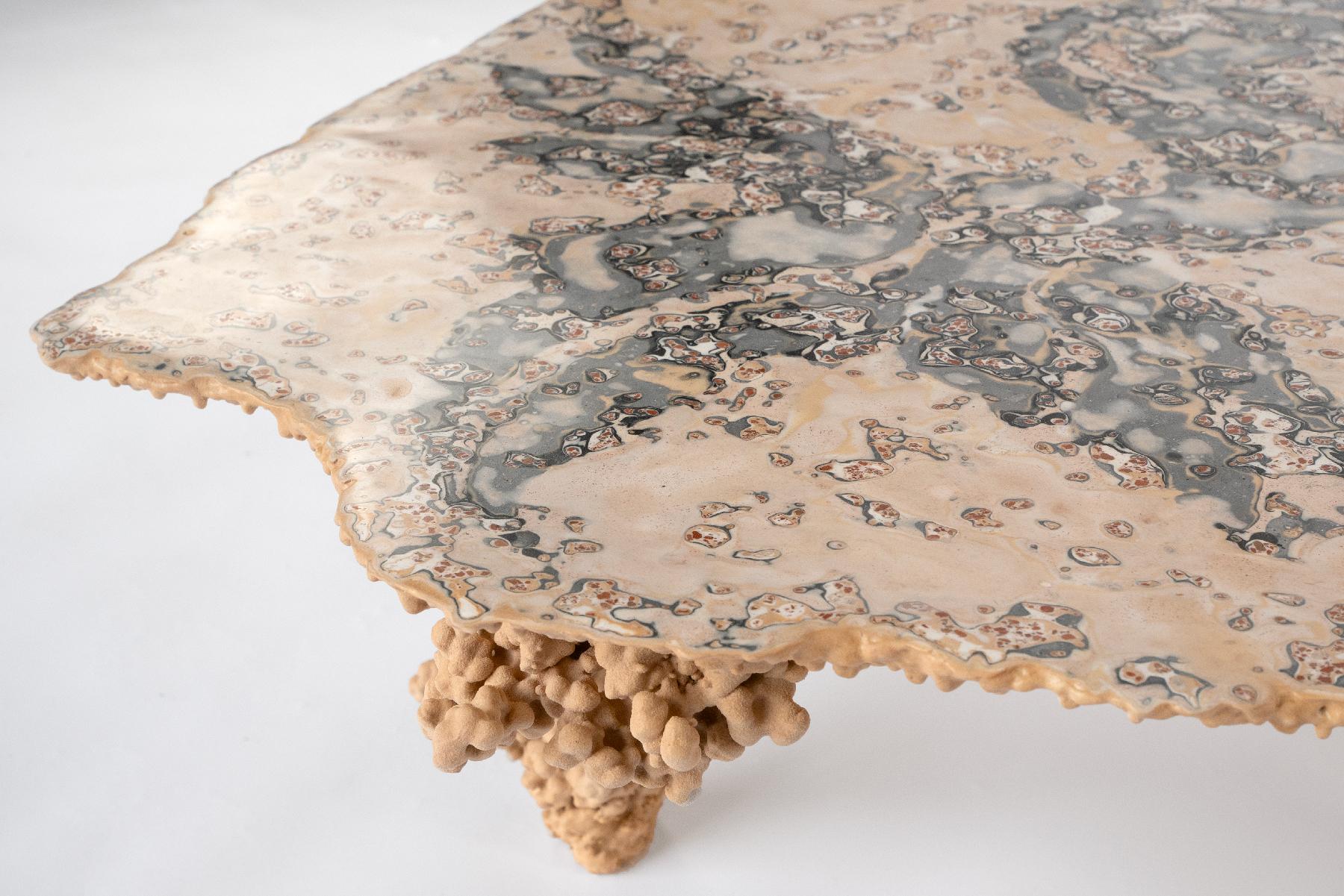 Table basse contemporaine avec créature de mer en vente 1