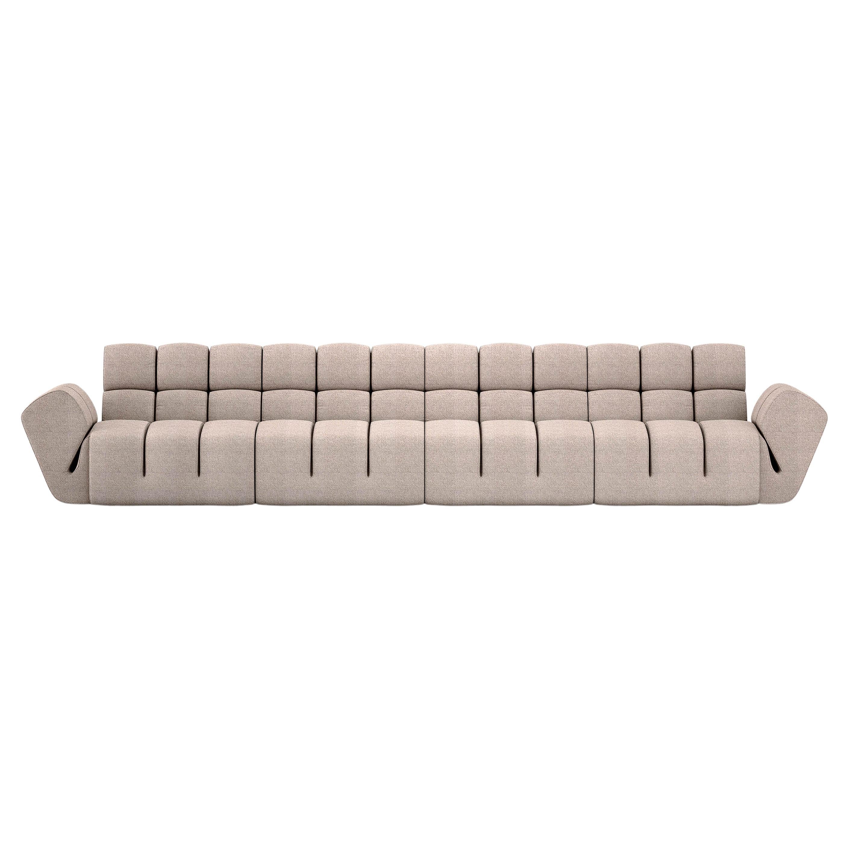 Contemporary Sectional Sofa 'Palmo' by Amura Lab, Brera 850, Ref. 13 For Sale