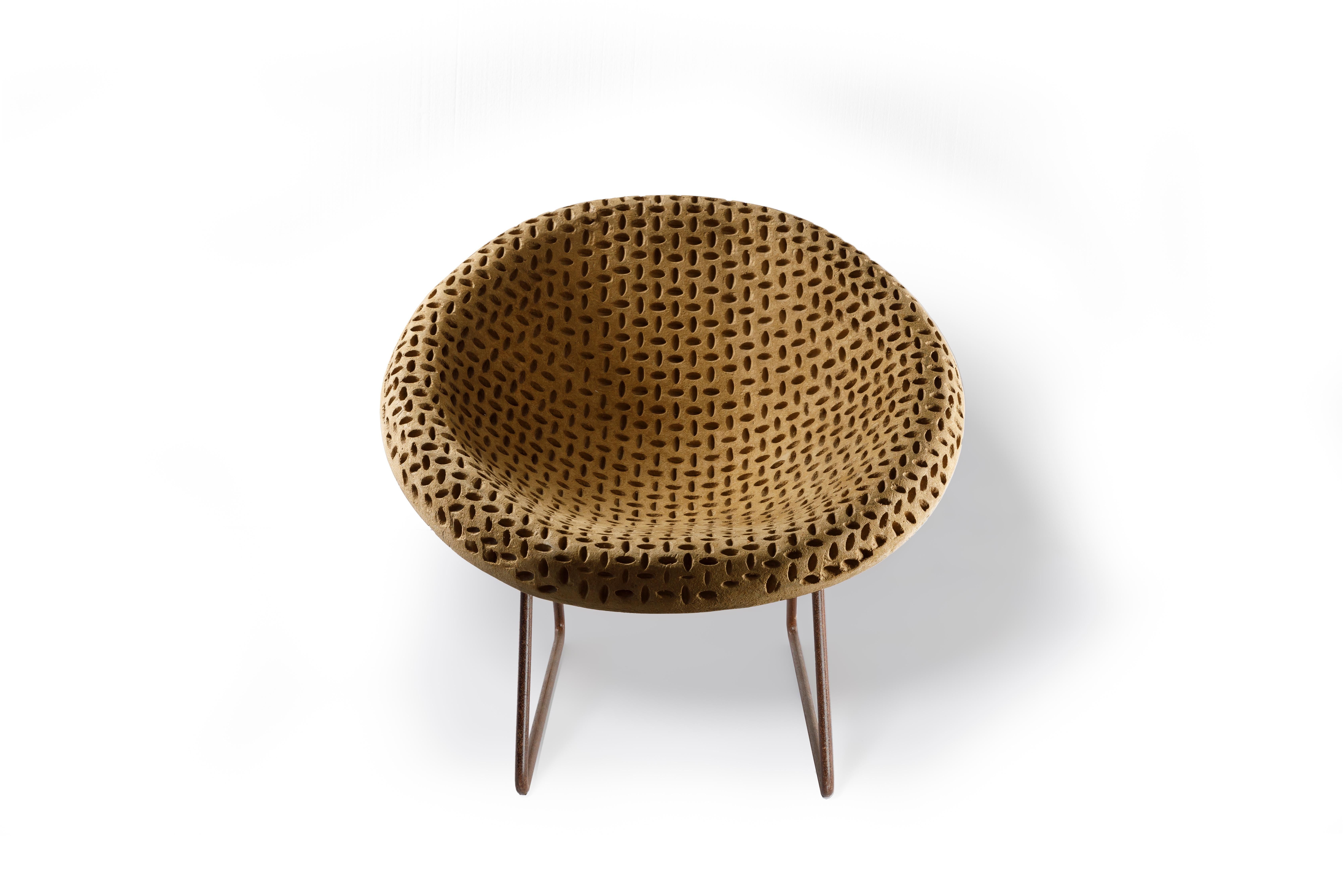 Organic Modern Contemporary Semine Lounge Chair by Domingos Tótora, Brazil, 2010 For Sale