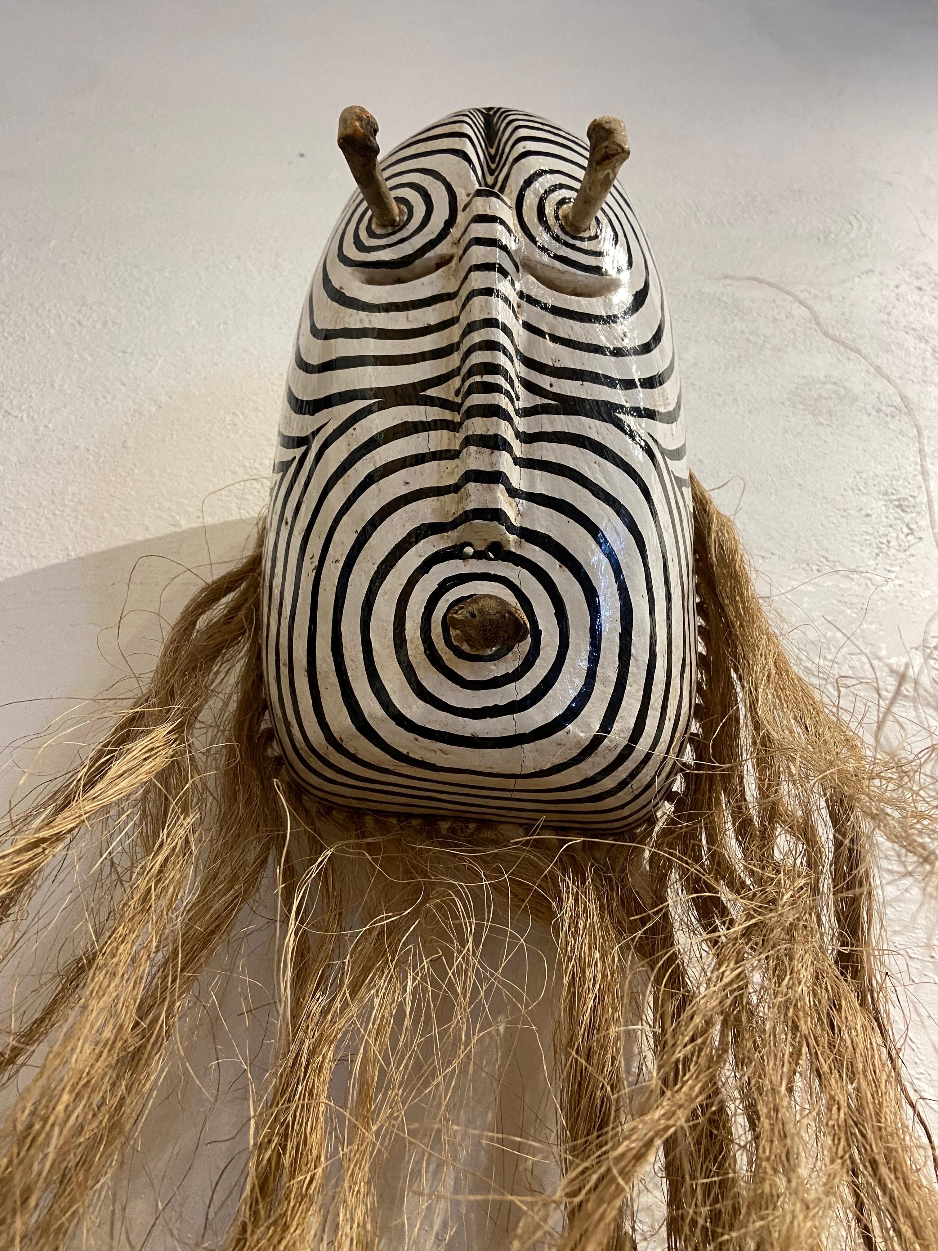 Hand-Crafted Contemporary Seri Mask from Mexico