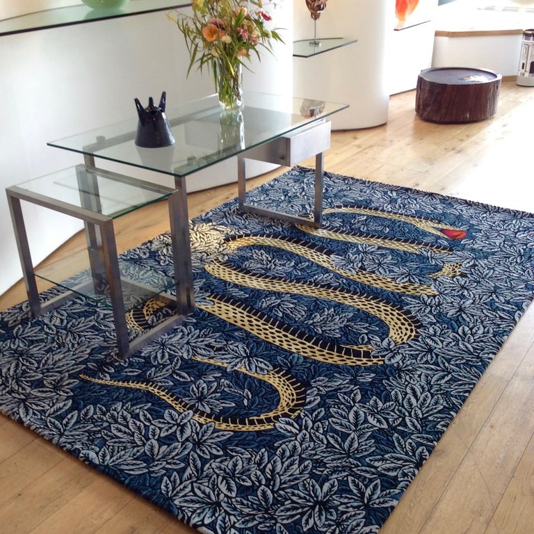 Contemporary 'Serpent' Rug by Fornasetti For Sale at 1stDibs