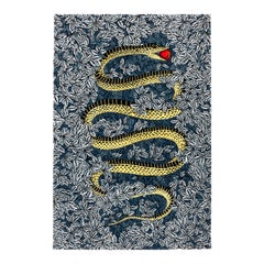 Tapis contemporain « Serpent » de Fornasetti