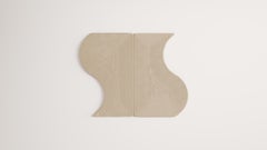 Contemporary Serpentine Niwa Beige Linen