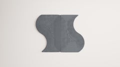 Contemporary Serpentine Niwa Gray Denim